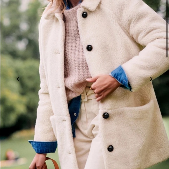 Coats | Nwot Sezane Isae Coat | Poshmark